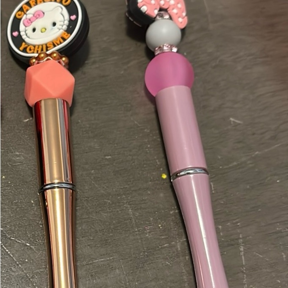 Hello Kitty Pink and Purple Jewelry Accessoriesdiy pen both for 16 ink refills f